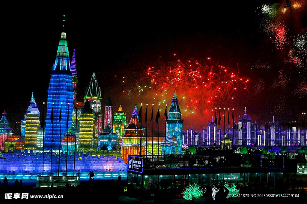 东北夜景