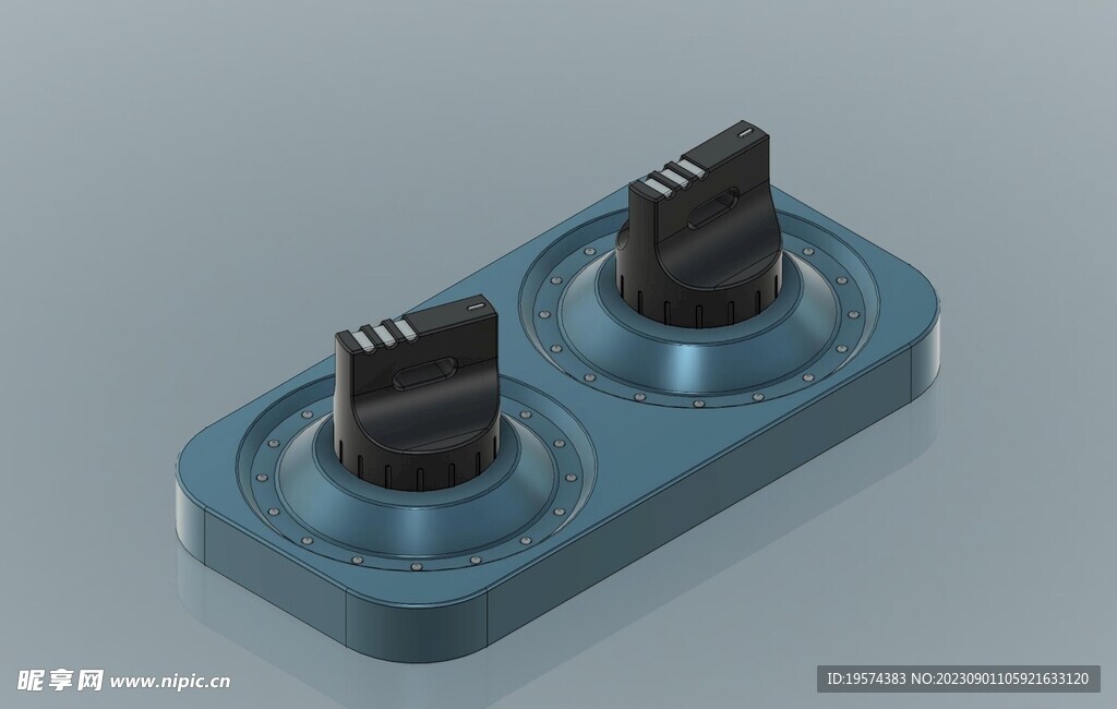  C4D模型 开关  