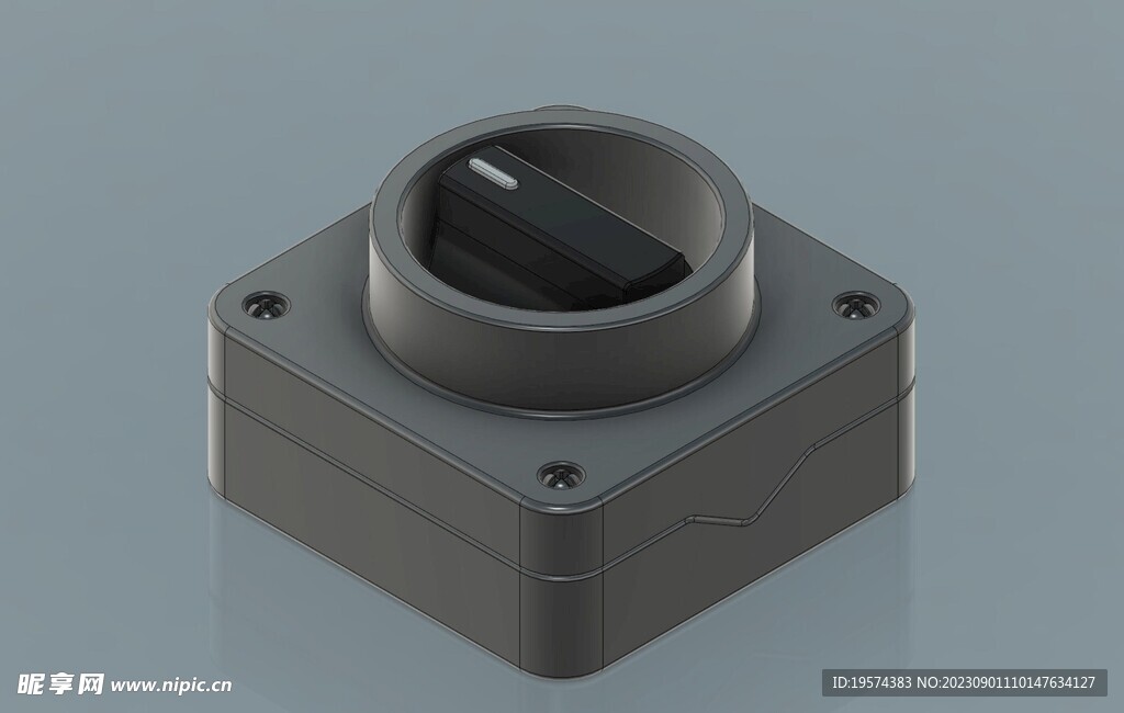  C4D模型 开关  