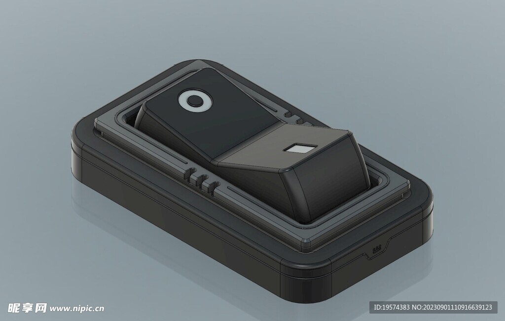   C4D模型 开关 