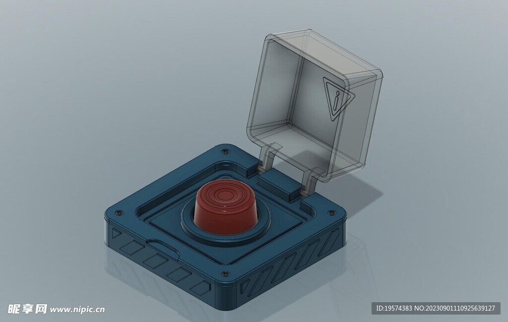  C4D模型 开关 