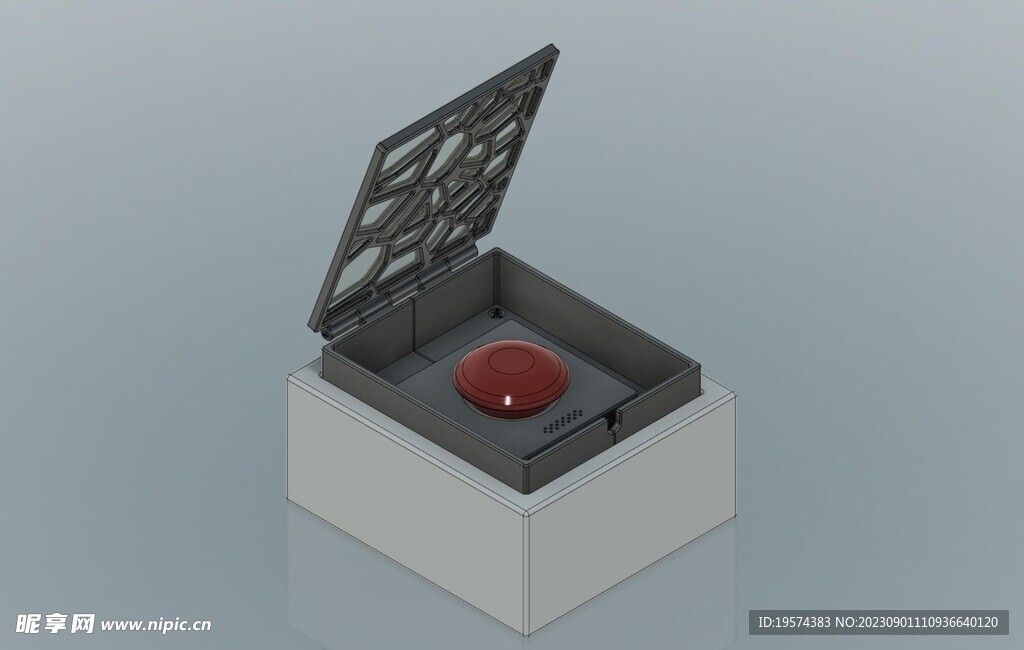  C4D模型 开关 