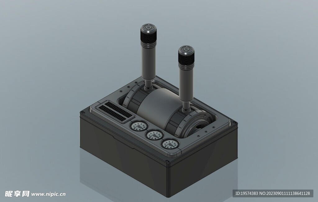  C4D模型 开关  