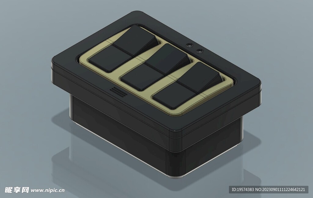  C4D模型 开关 