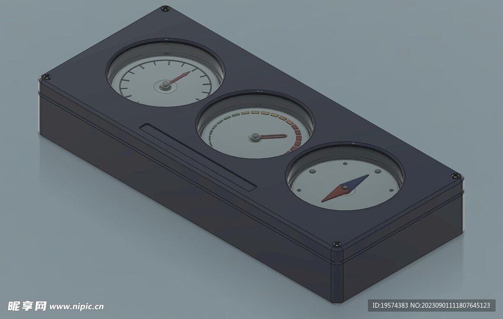 C4D模型 表盘  
