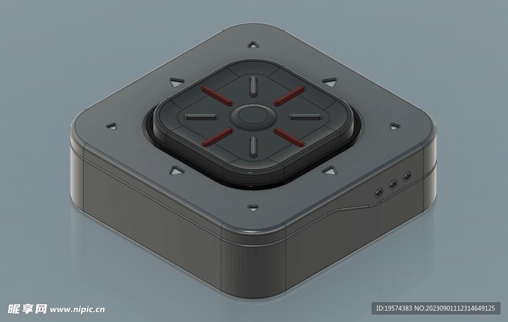 C4D模型 开关 