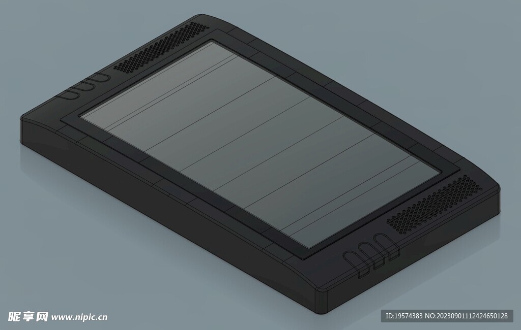 C4D模型 触控板 