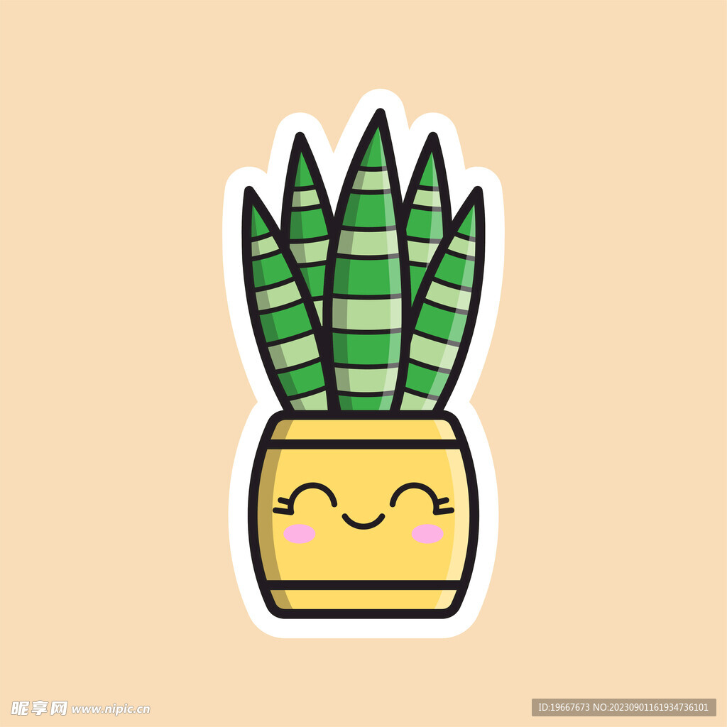  手绘植物  