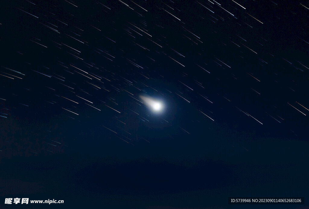 宇宙星空流星