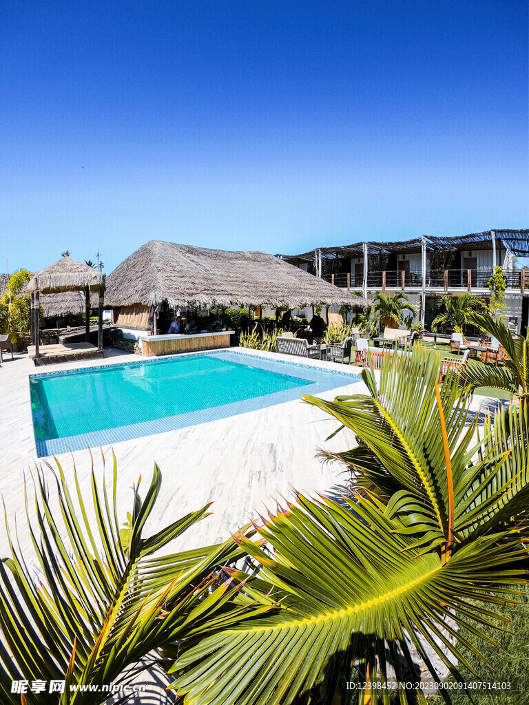 游酒店户外泳池