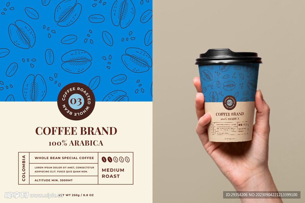 咖啡包装图片