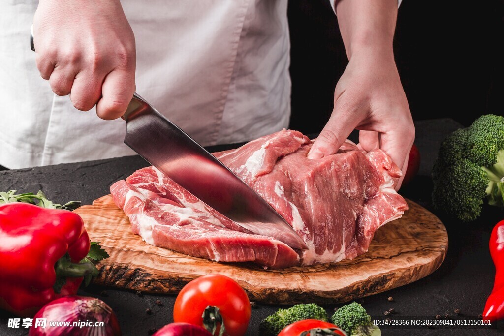切肉