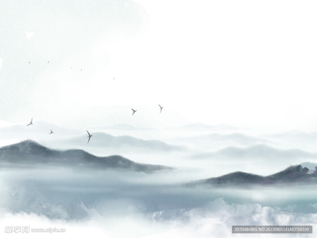 山水远山背景