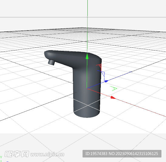 C4D模型 饮水器