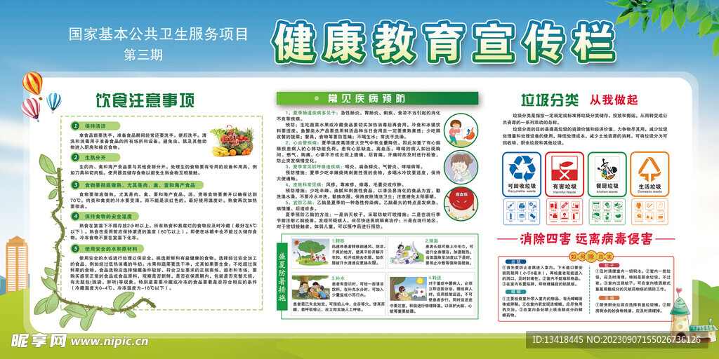健康教育宣传栏