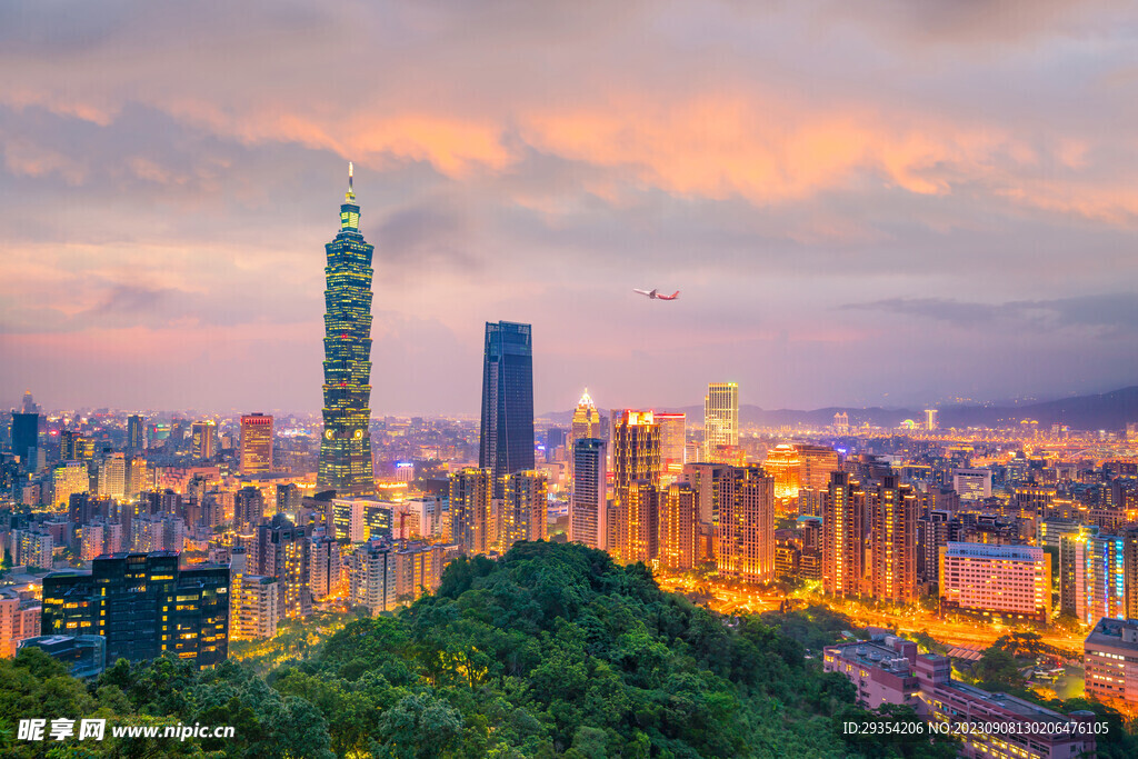 国外建筑夜景图片