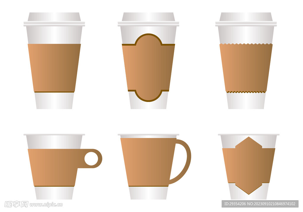 咖啡杯效果图样机图片