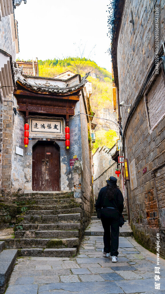 贵州镇远古镇古巷道友悌鸿达