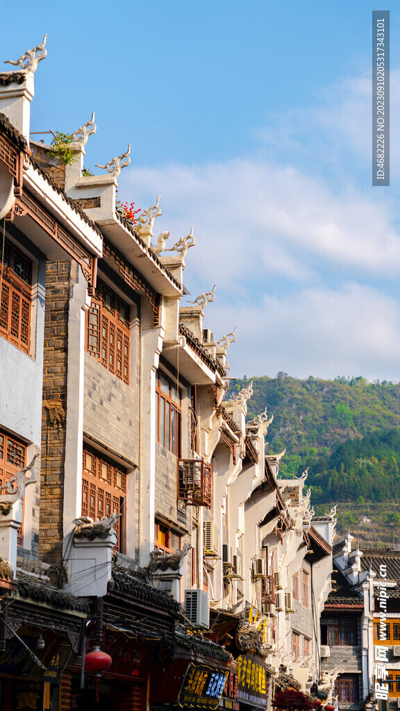 贵州镇远古镇民居建筑