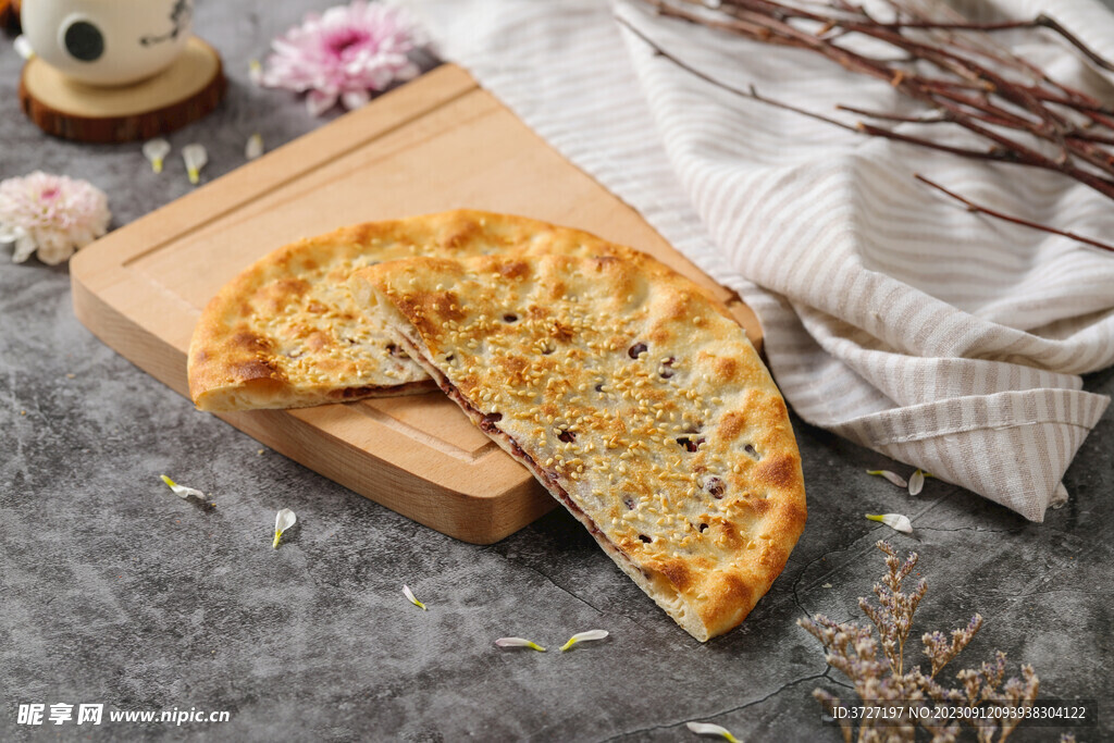 红豆烧饼