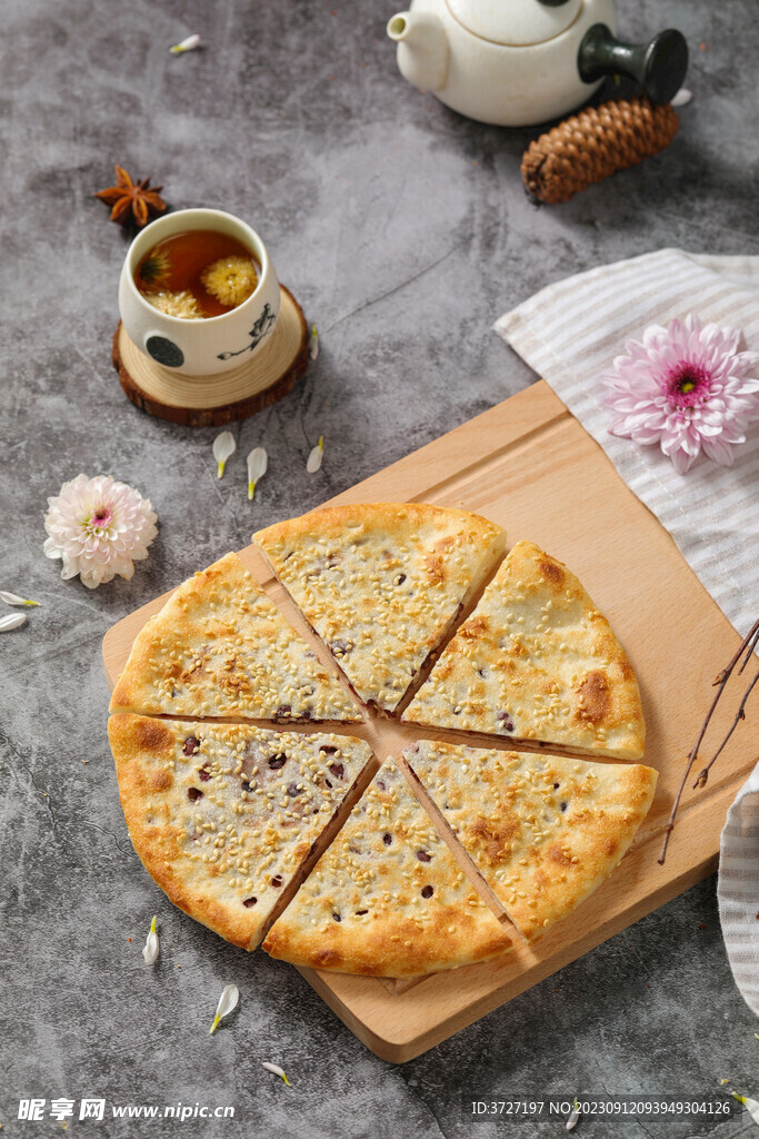 红豆烧饼