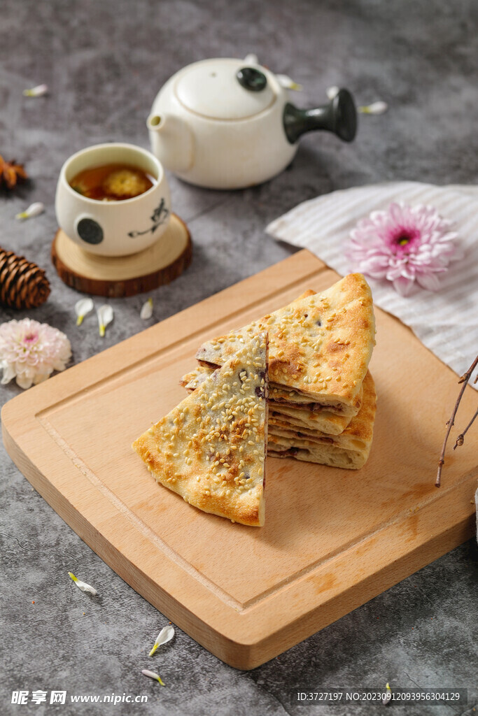红豆烧饼