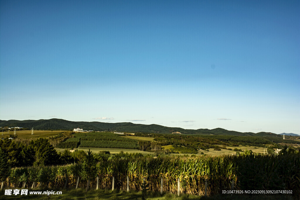 远山风景摄影图片