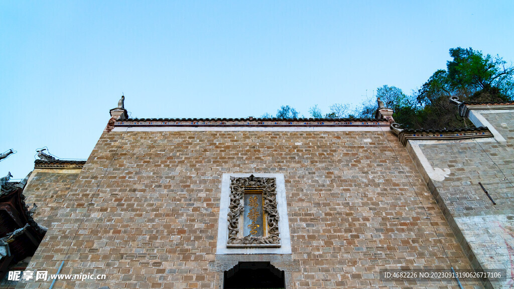 贵州镇远古镇万寿宫石雕