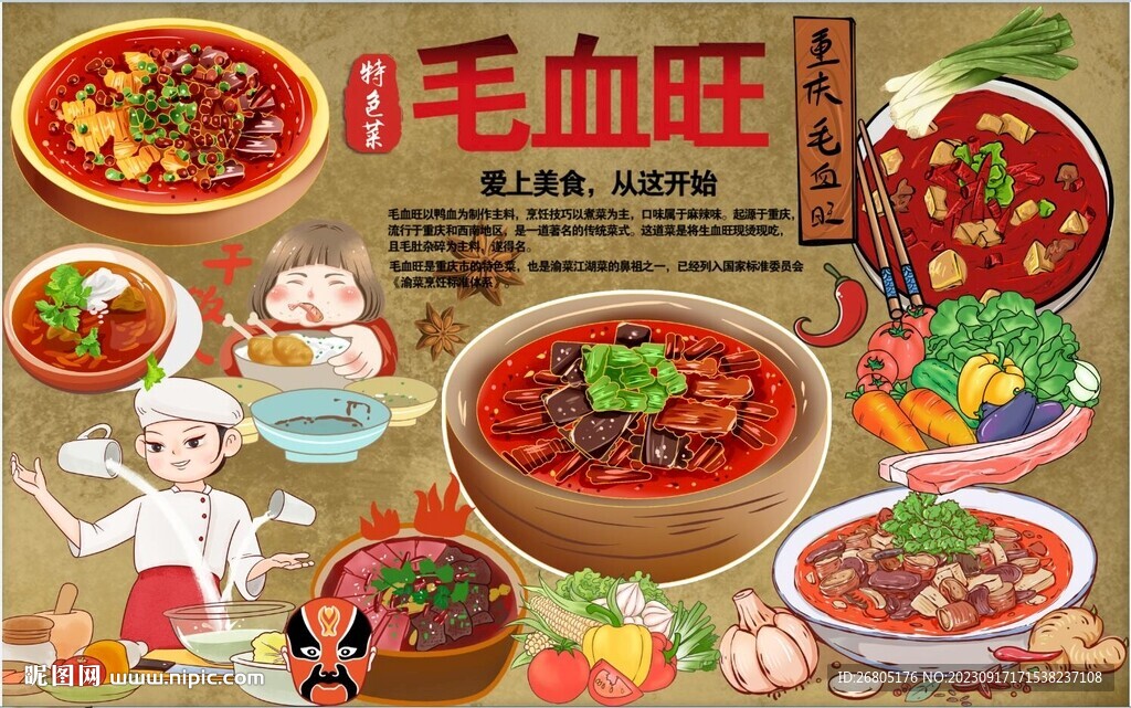 毛血旺