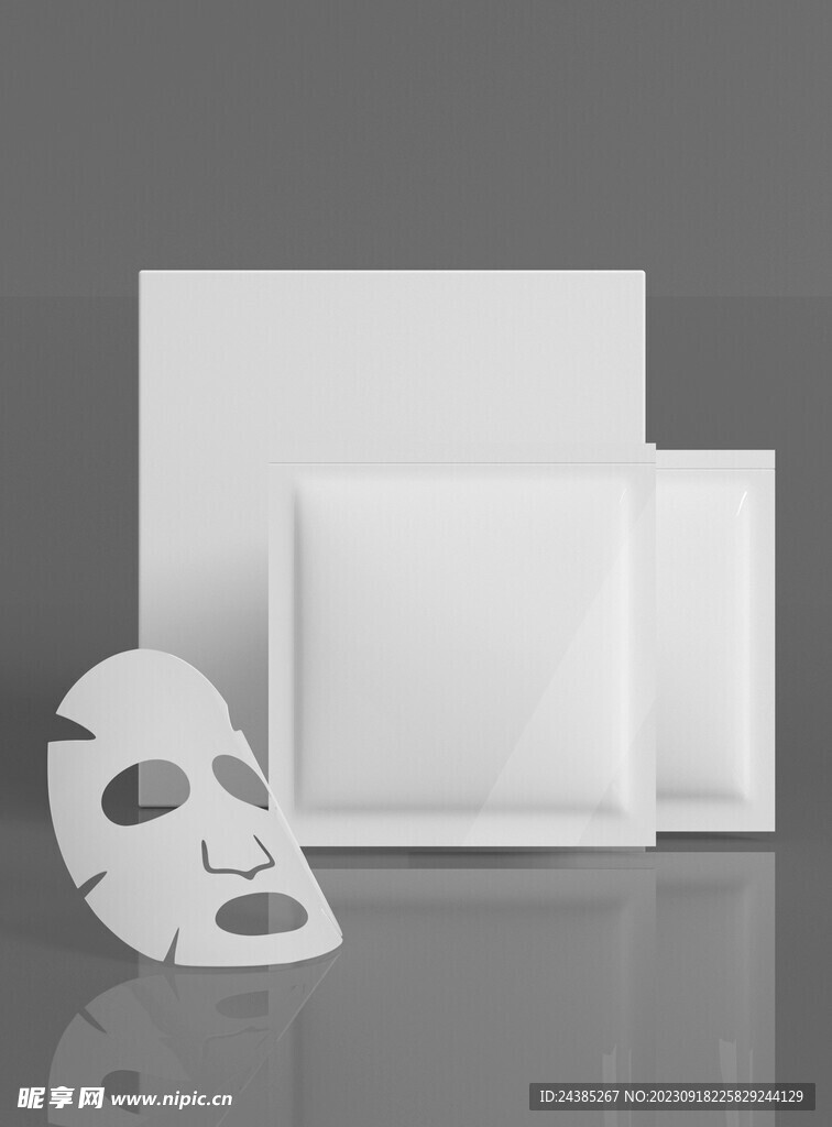 面膜包装样机