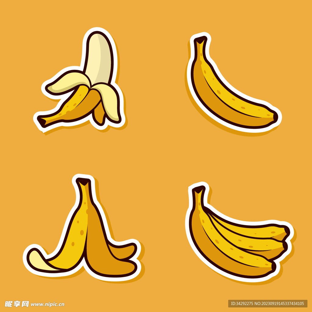 香蕉插画