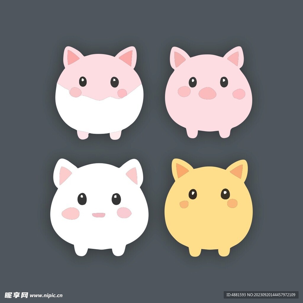 卡通猪