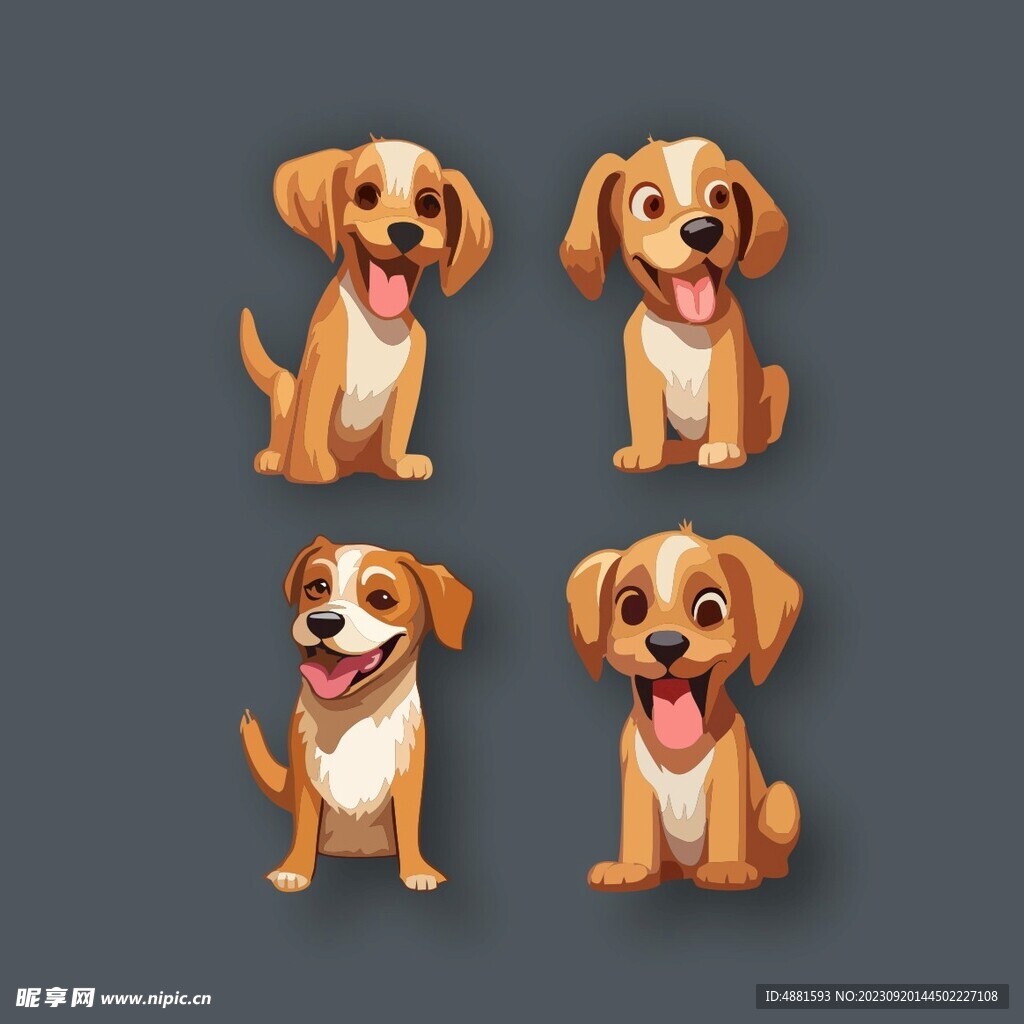 卡通狗