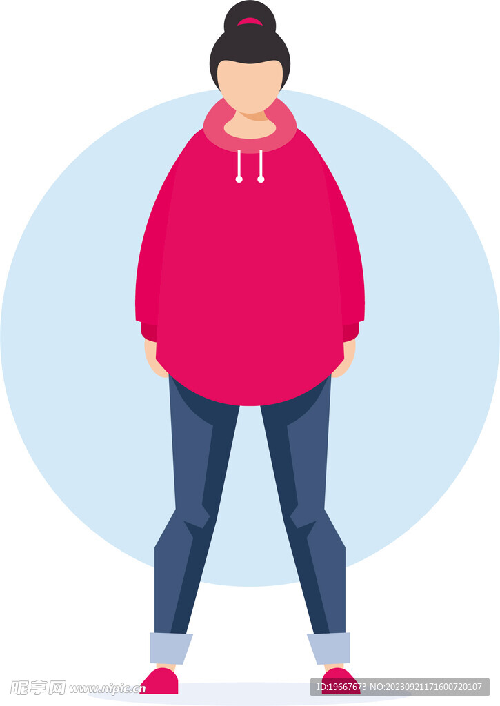 人物插画  