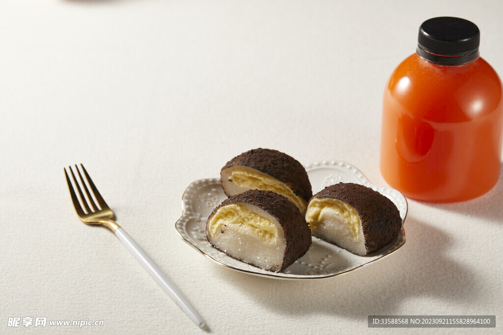 奥利奥蛋黄糯米糍