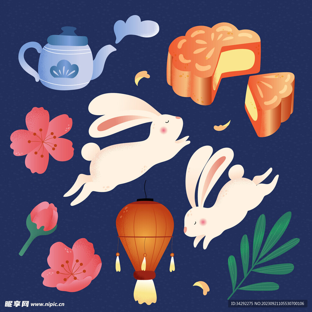 中秋节插画