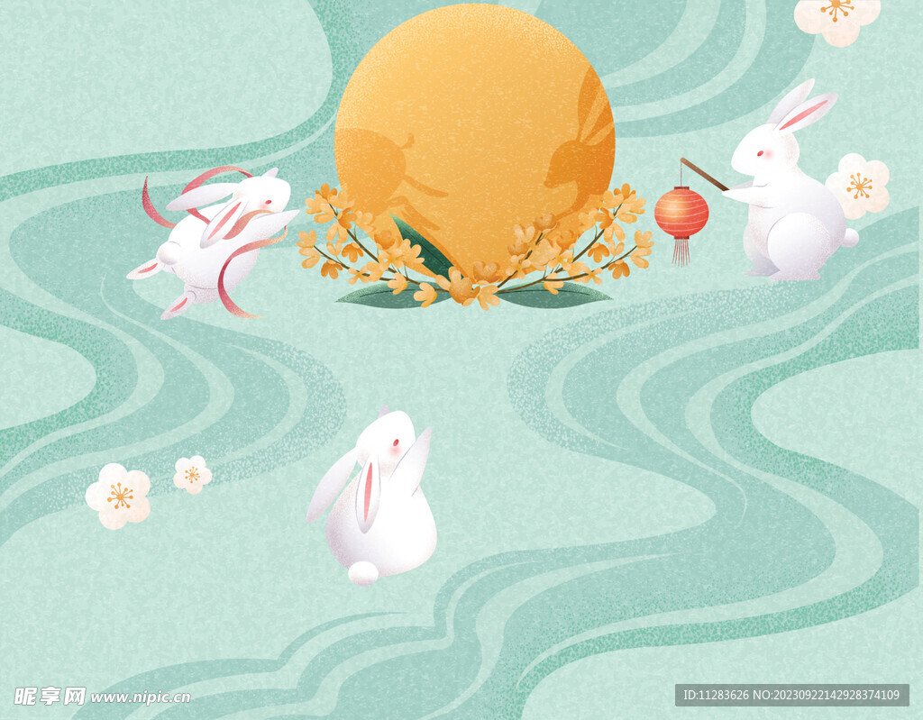 中秋插画
