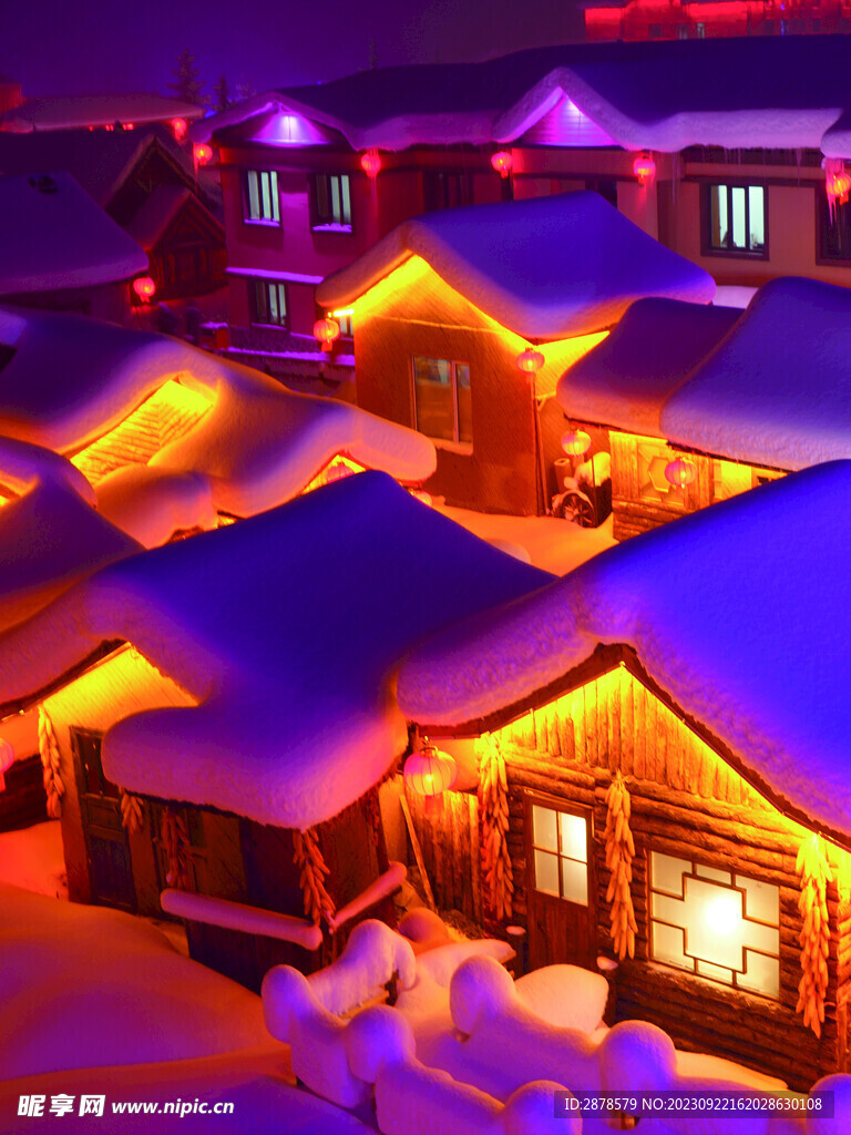  中国雪乡  乡村掠影