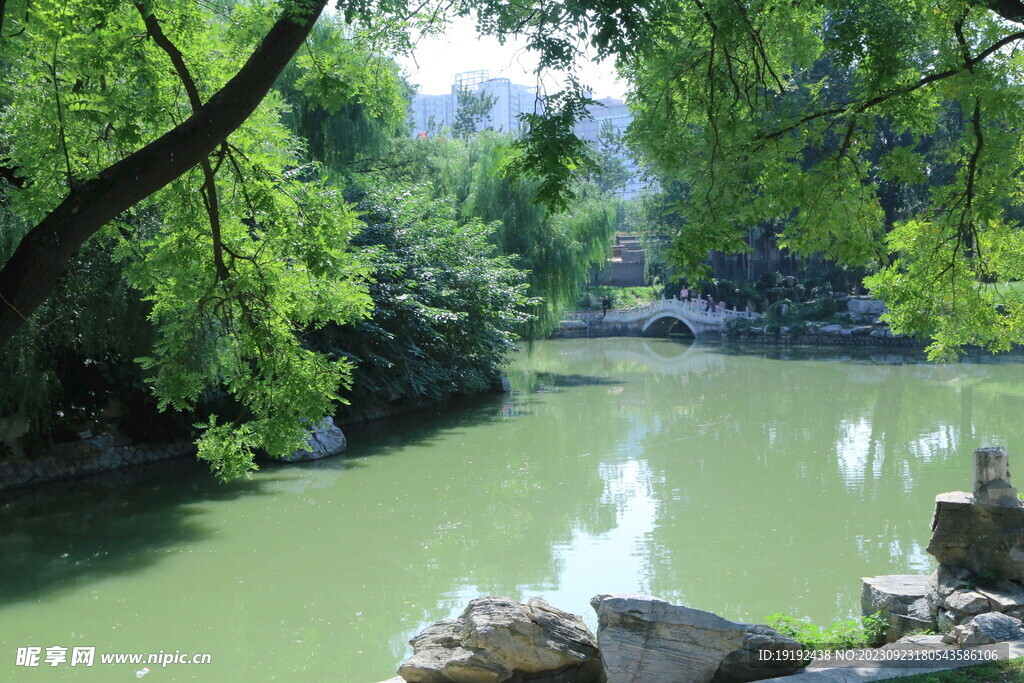 龙潭中湖风景