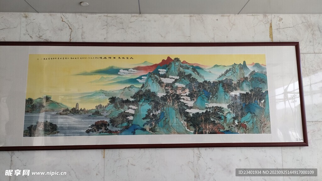 连云港大圣故里西游胜境绘画