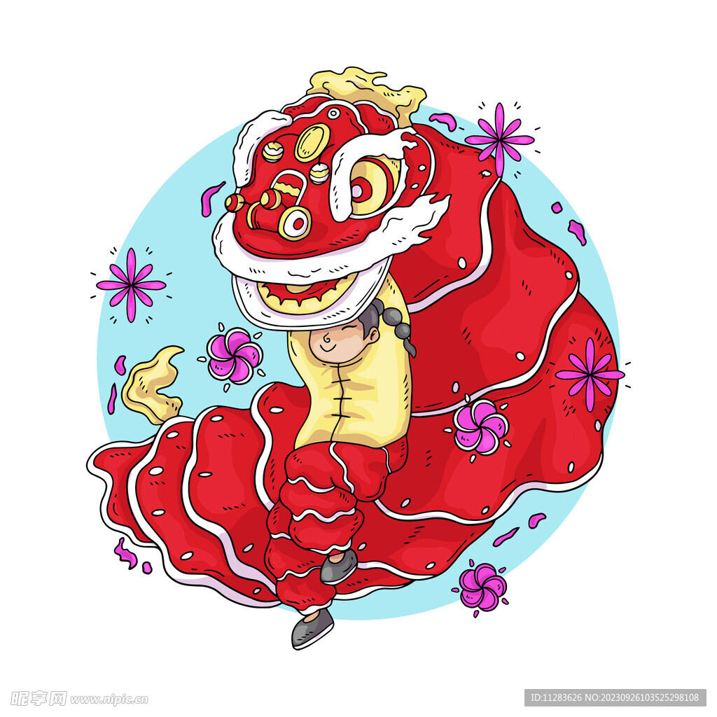 传统舞狮