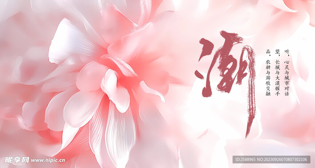 花海报