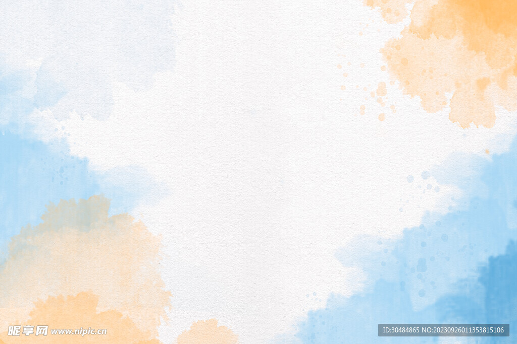 水彩背景