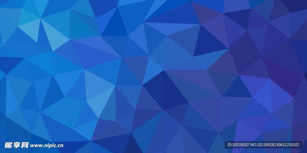 蓝色几何背景