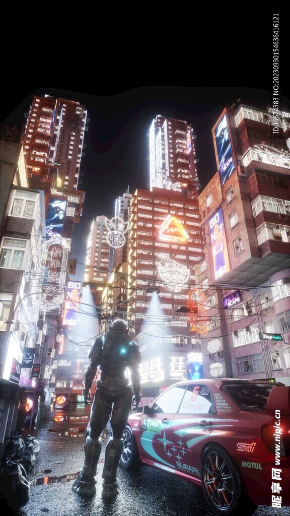 C4D模型 城市