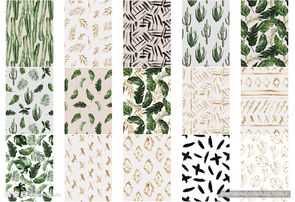 绿植叶子背景图片