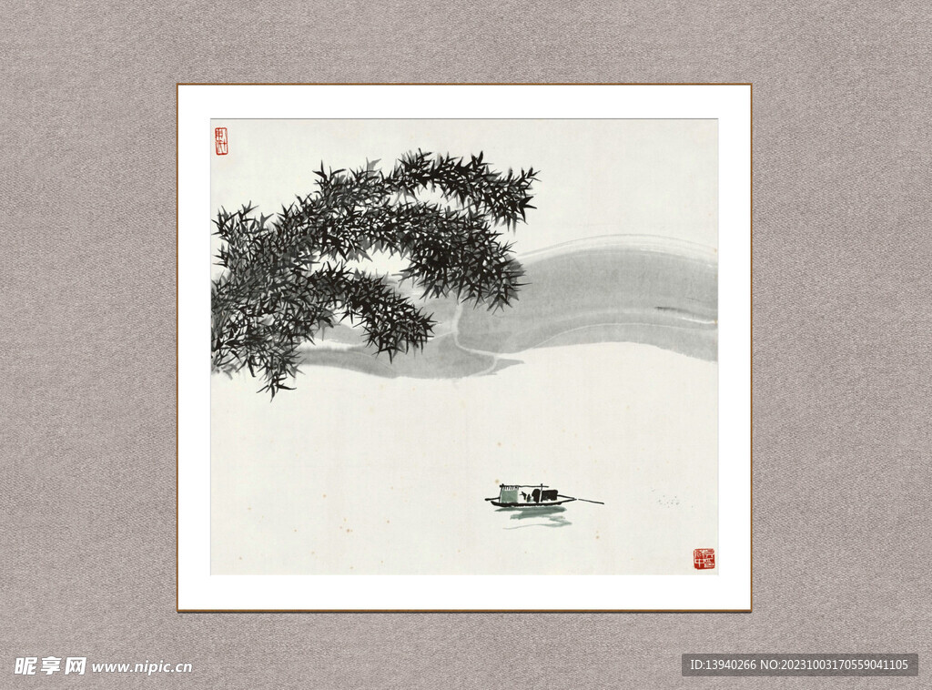 竹溪水景