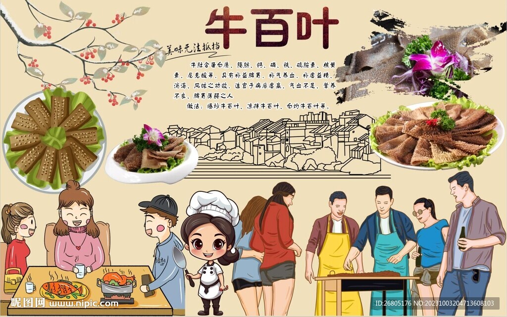 牛百叶