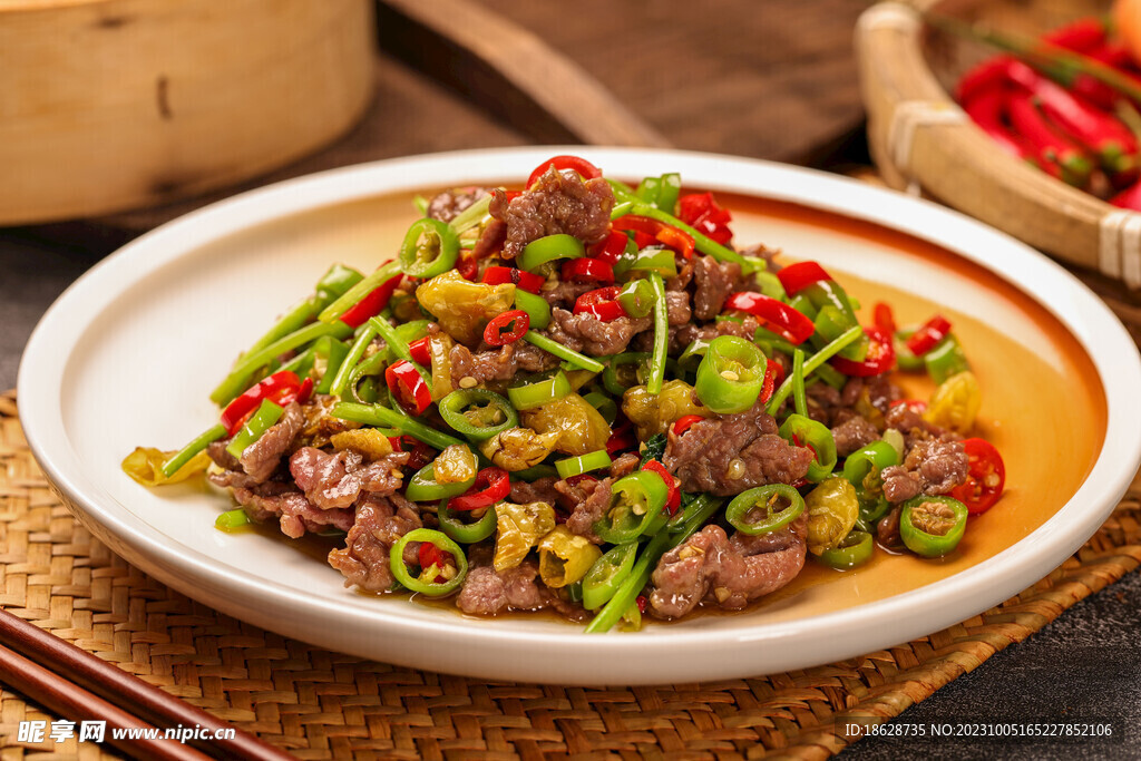 小炒黄牛肉
