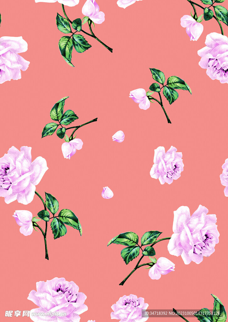 手绘花